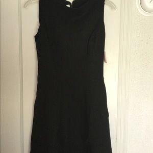 Spanx black fit and flare dress